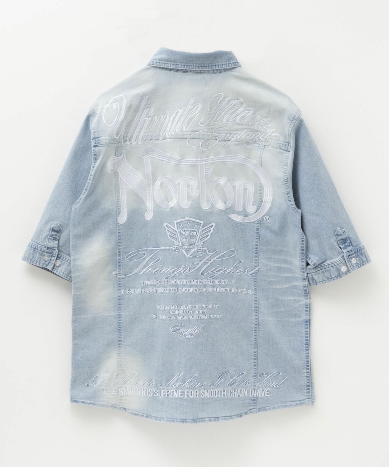 Norton デニムシャツ メンズ 