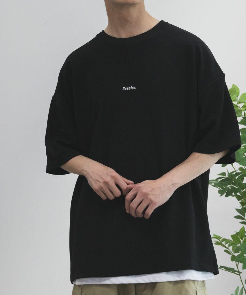 NOBLE PRODUCT  梨地アンサンブルショートスリーブTシャツ メンズ商品画像-2