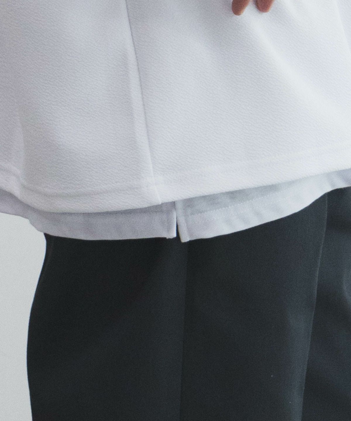 NOBLE PRODUCT 梨地アンサンブルショートスリーブTシャツ メンズ