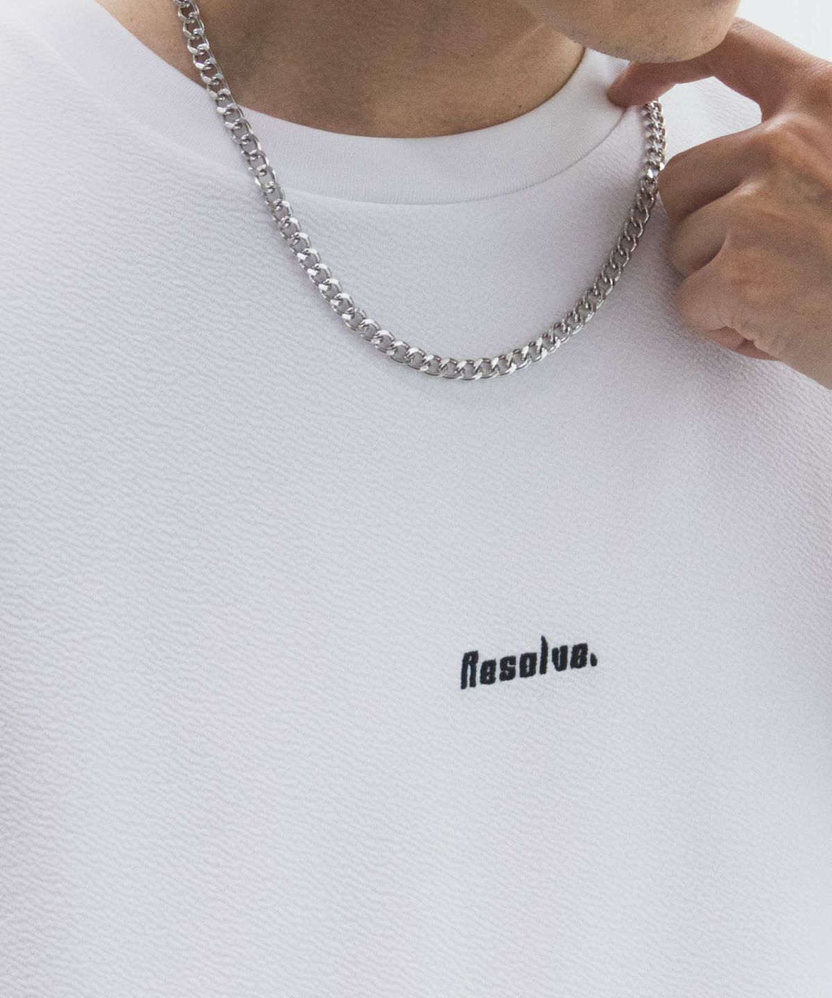 NOBLE PRODUCT 梨地アンサンブルショートスリーブTシャツ メンズ