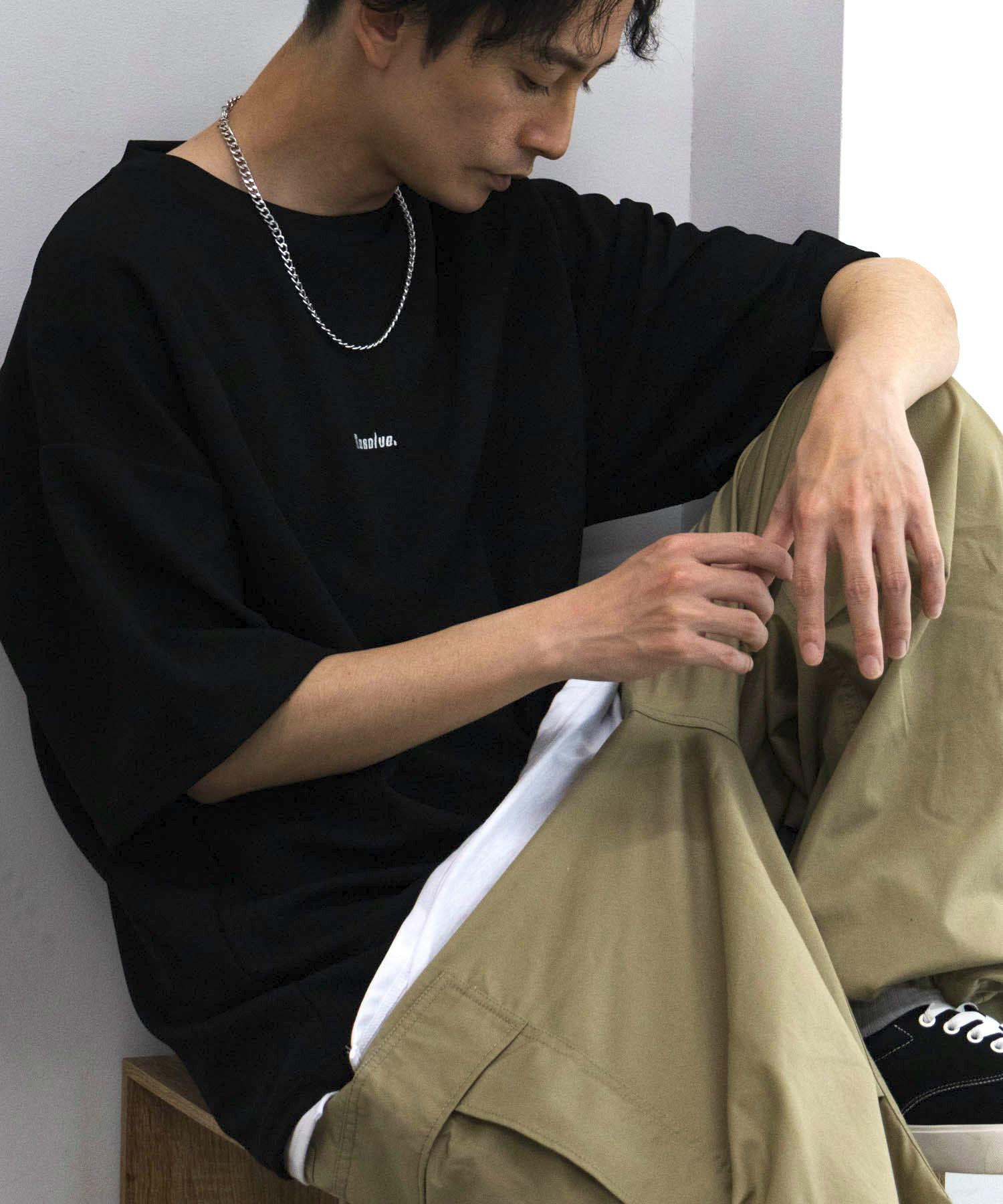 NOBLE PRODUCT  梨地アンサンブルショートスリーブTシャツ メンズ商品サムネイル-12