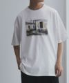 QUASH フォト刺繍ショートスリーブＴシャツ メンズ ネコポス 対応商品