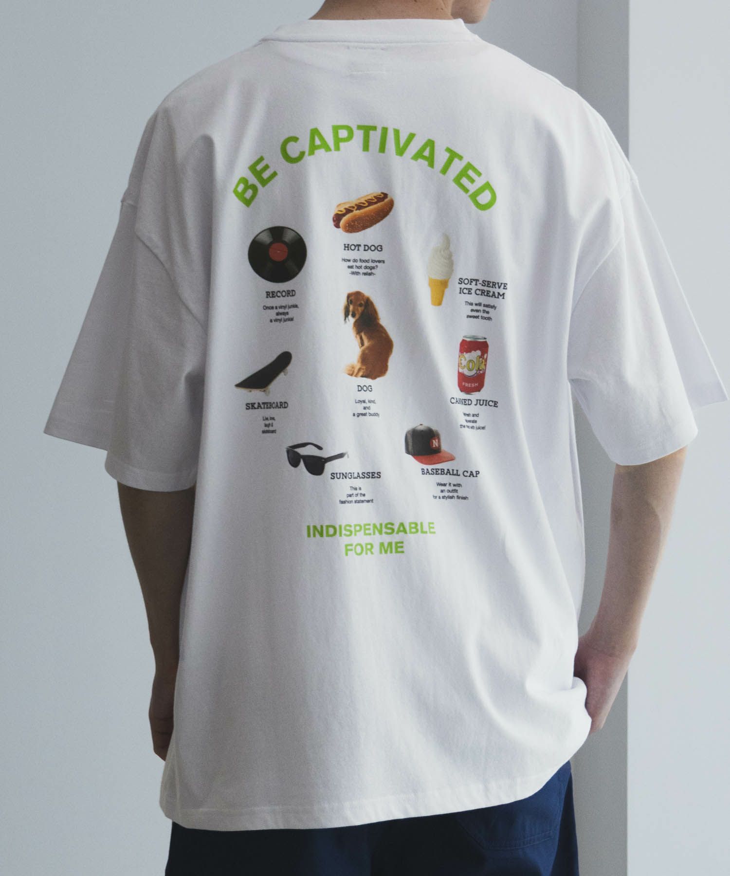 QUASH フェイバリットプリントTシャツ メンズ ネコポス 対応商品