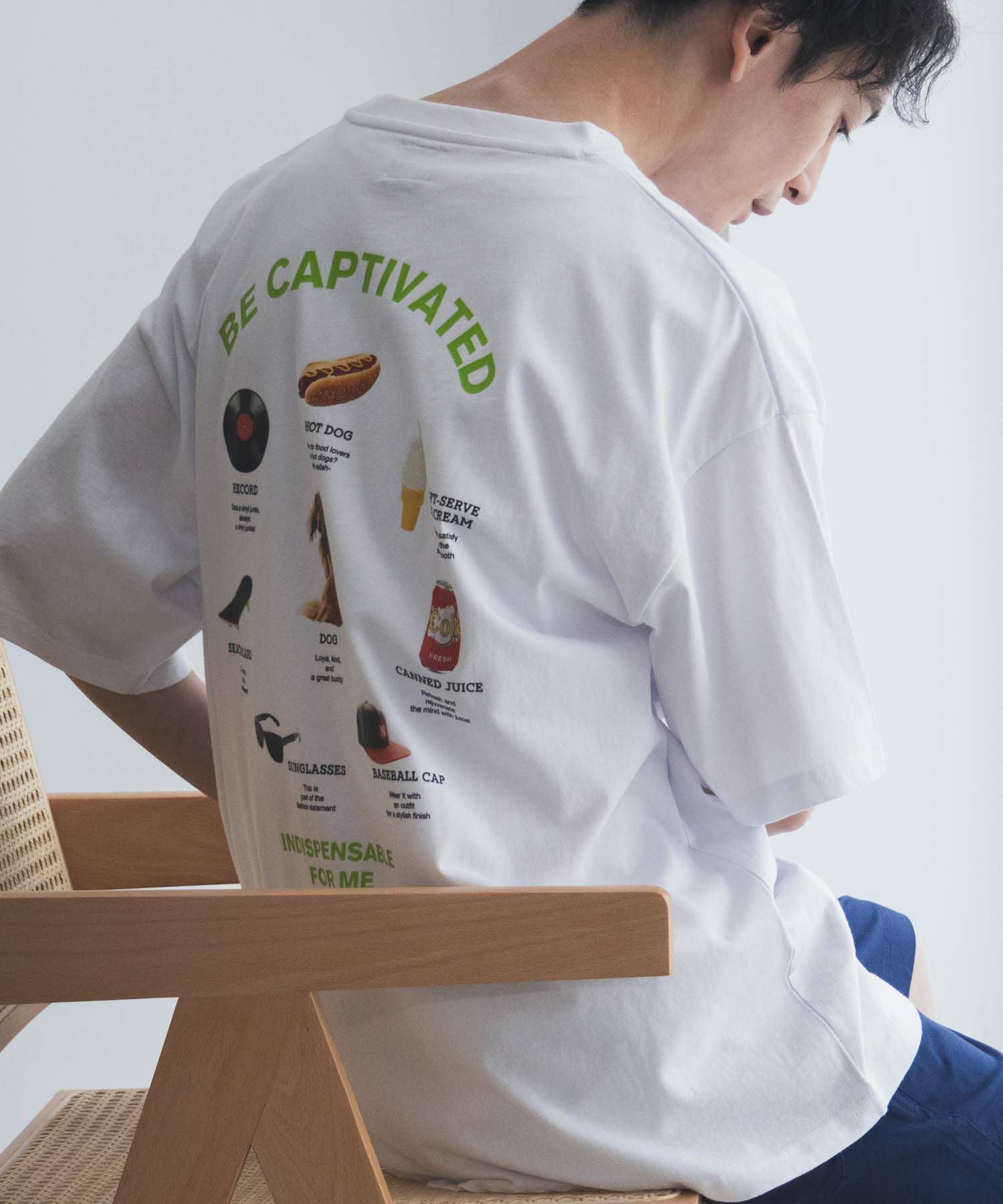 QUASH フェイバリットプリントTシャツ メンズ ネコポス 対応商品