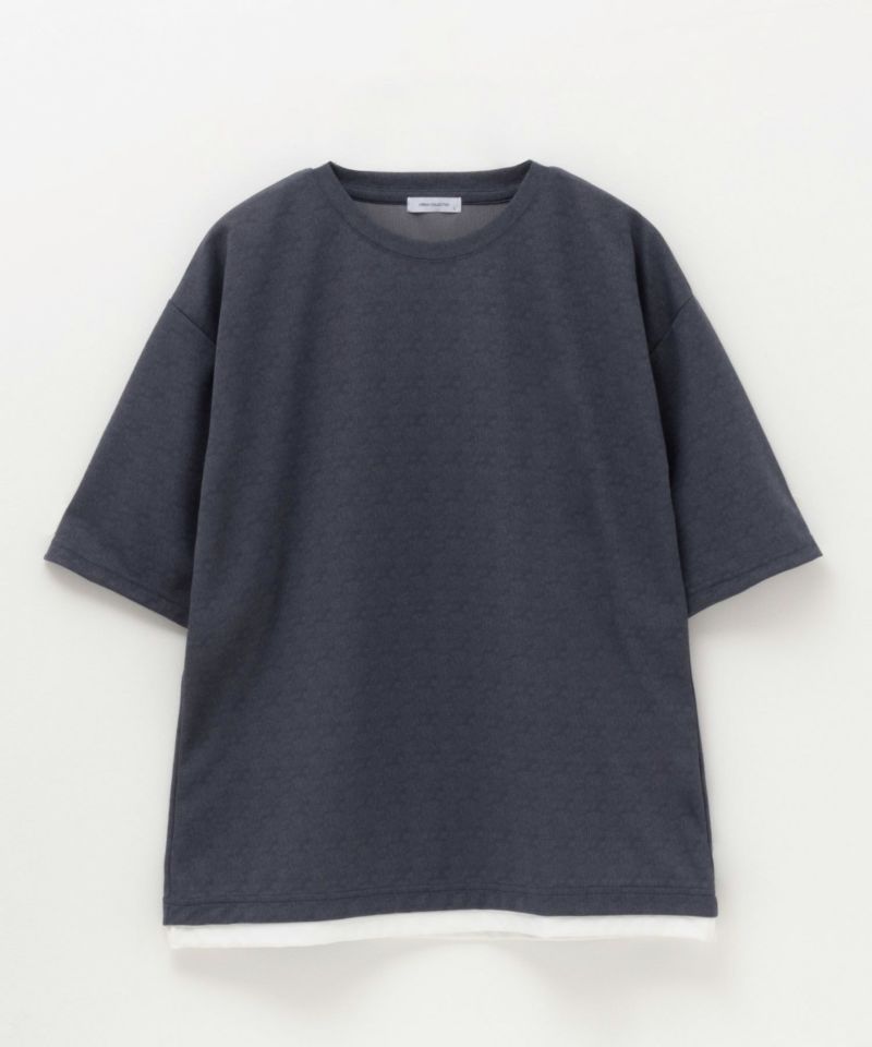 URBAN COLLECTION  梨地フェイクレイヤードTシャツ メンズ メール便 対応商品商品画像-20