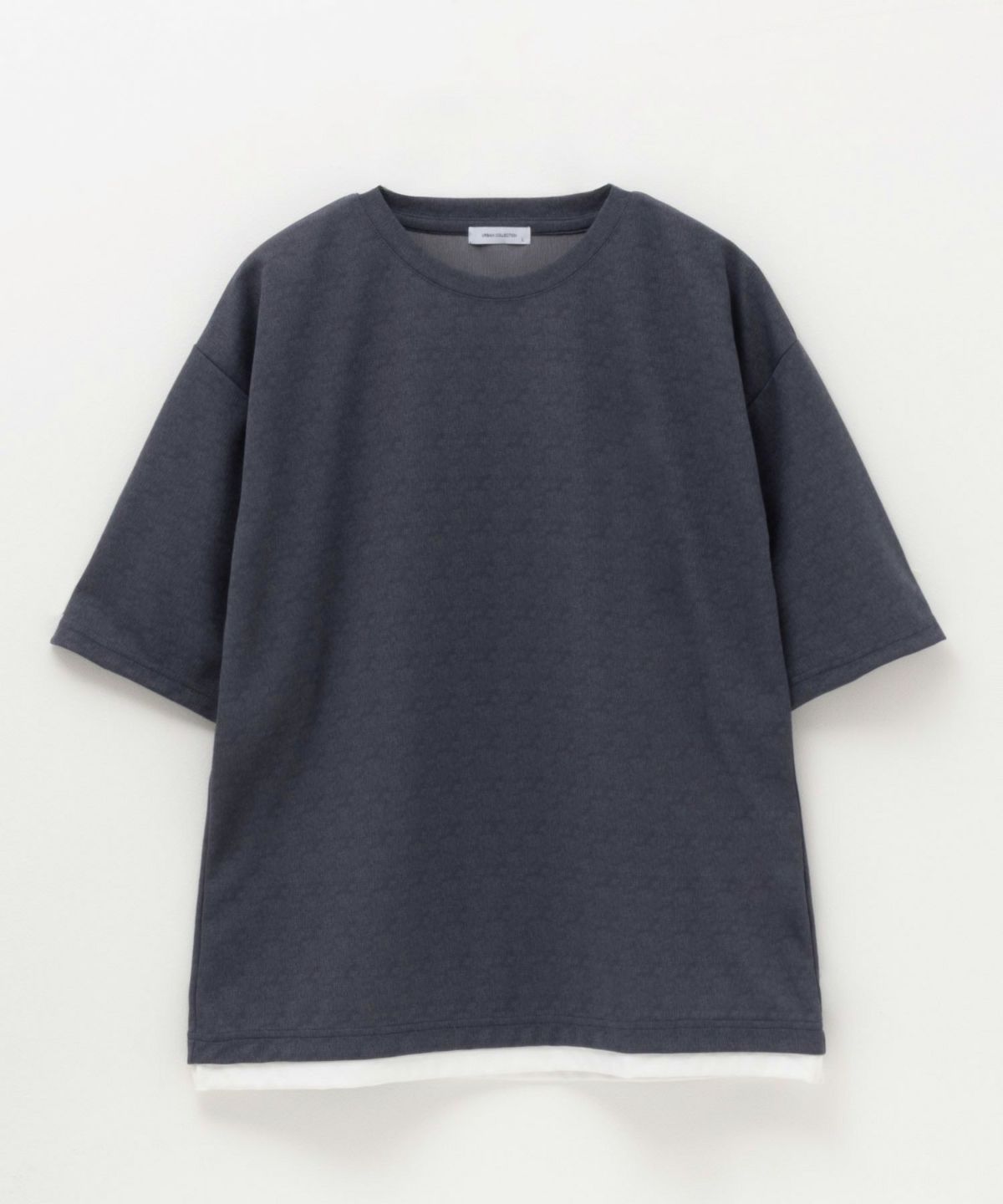 URBAN COLLECTION 梨地フェイクレイヤードTシャツ メンズ ネコポス 対応商品