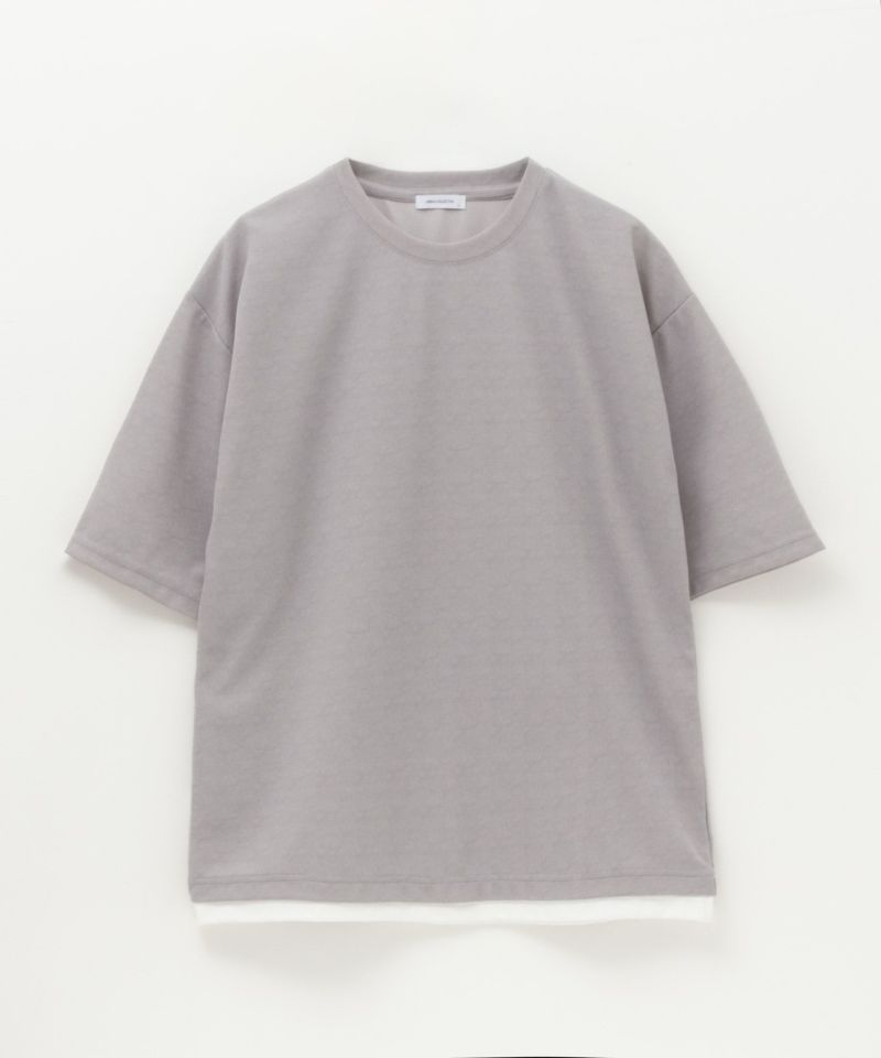 URBAN COLLECTION  梨地フェイクレイヤードTシャツ メンズ メール便 対応商品商品画像-22