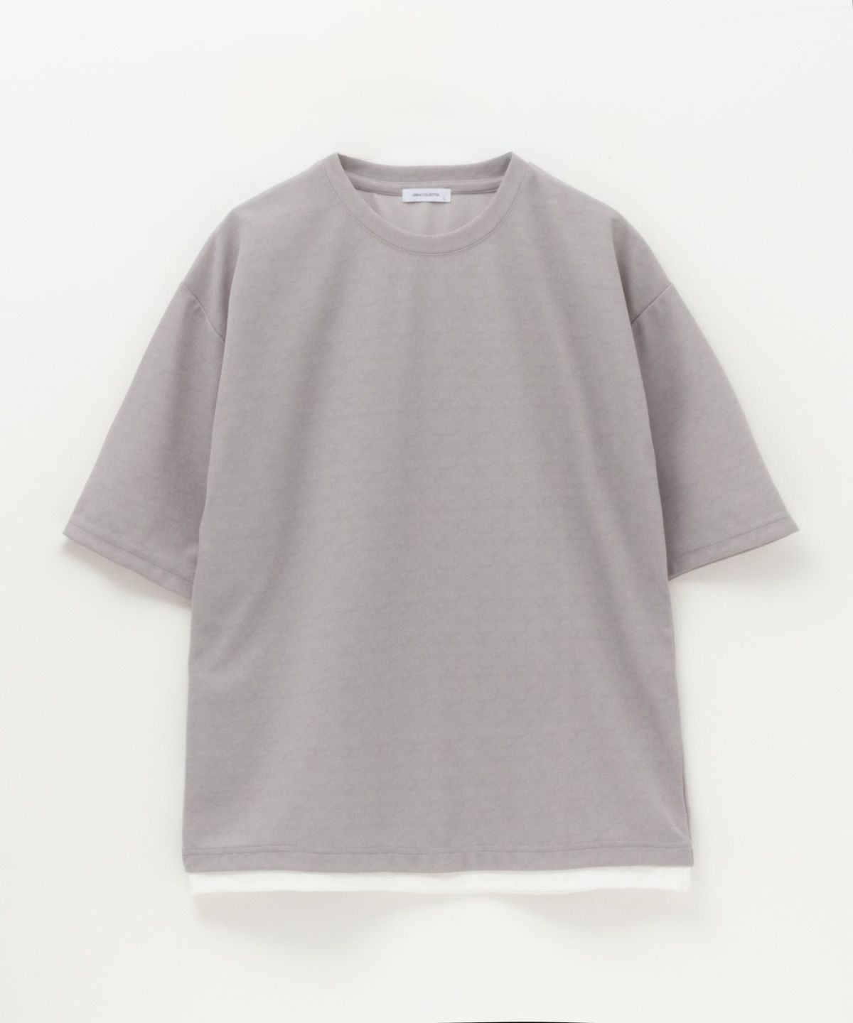 URBAN COLLECTION 梨地フェイクレイヤードTシャツ メンズ ネコポス 対応商品