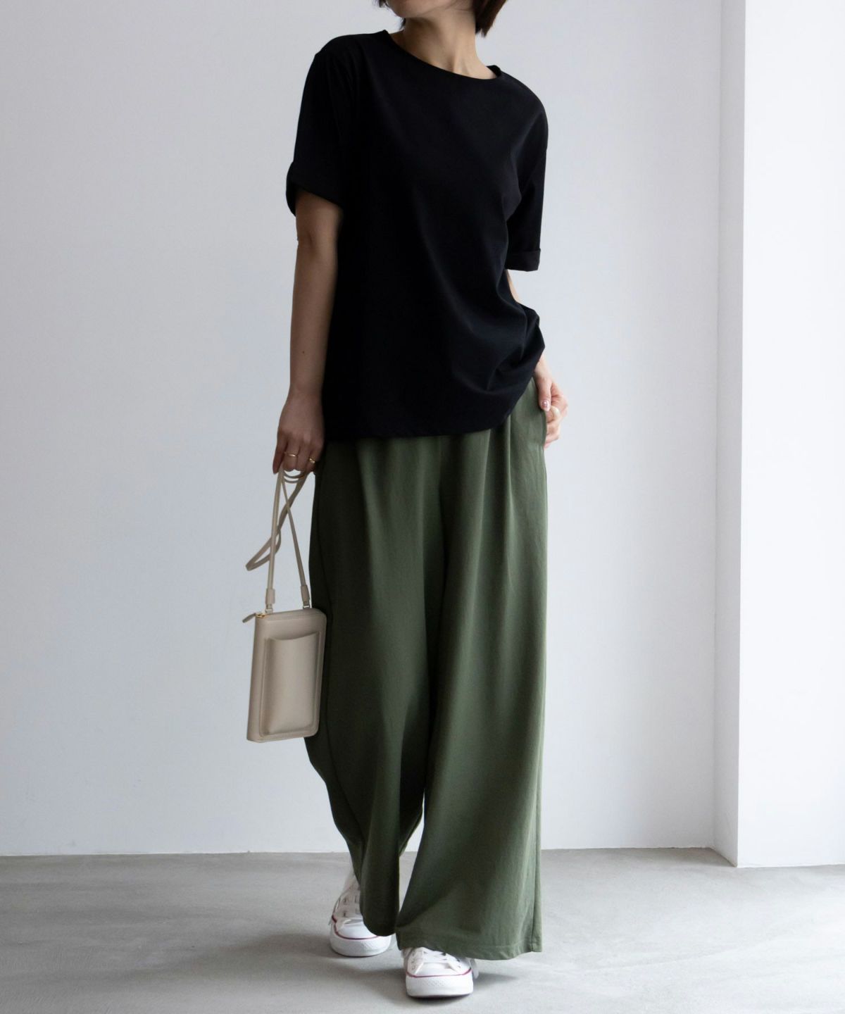 NAVY SARARI クール＆UVカットＴシャツ レディース ネコポス 対応商品