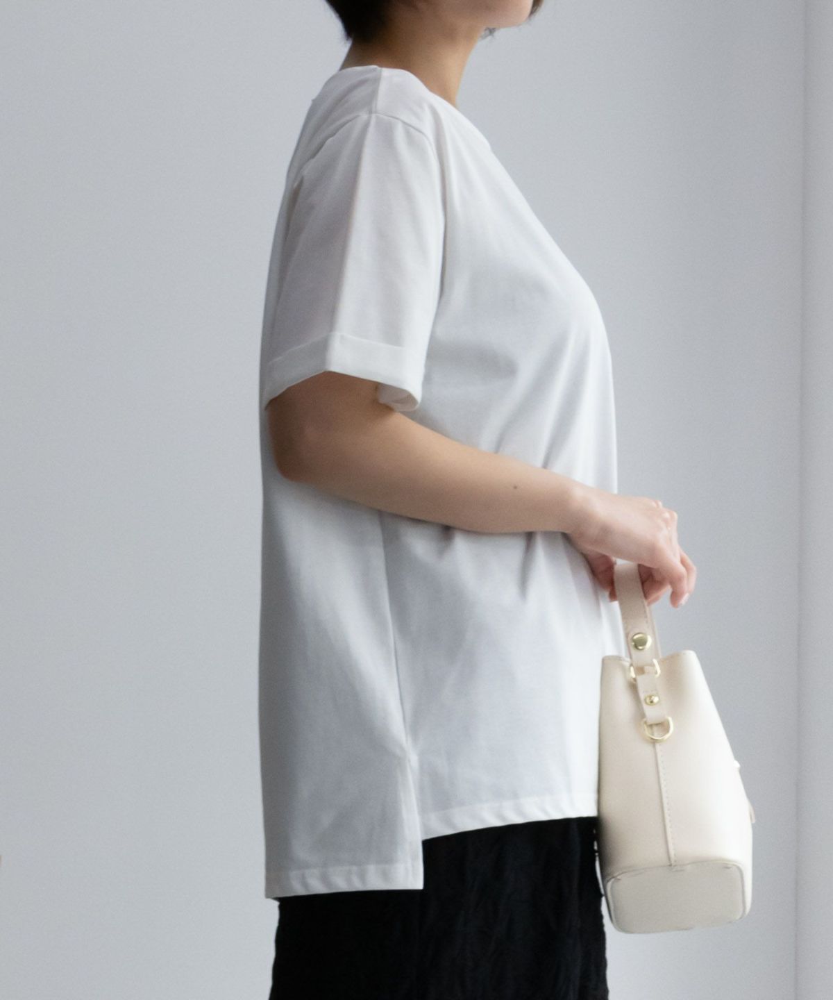 NAVY SARARI クール＆UVカットＴシャツ レディース ネコポス 対応商品