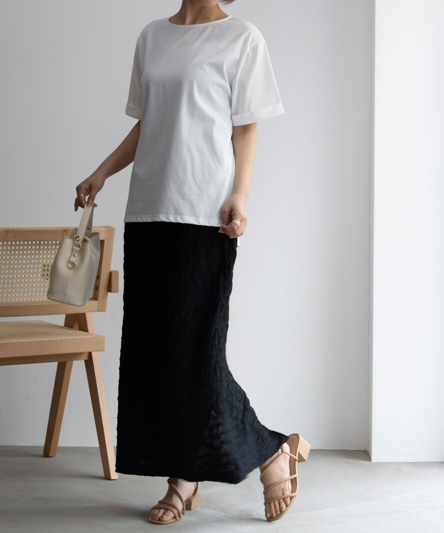 NAVY SARARI クール＆UVカットＴシャツ レディース ネコポス 対応商品