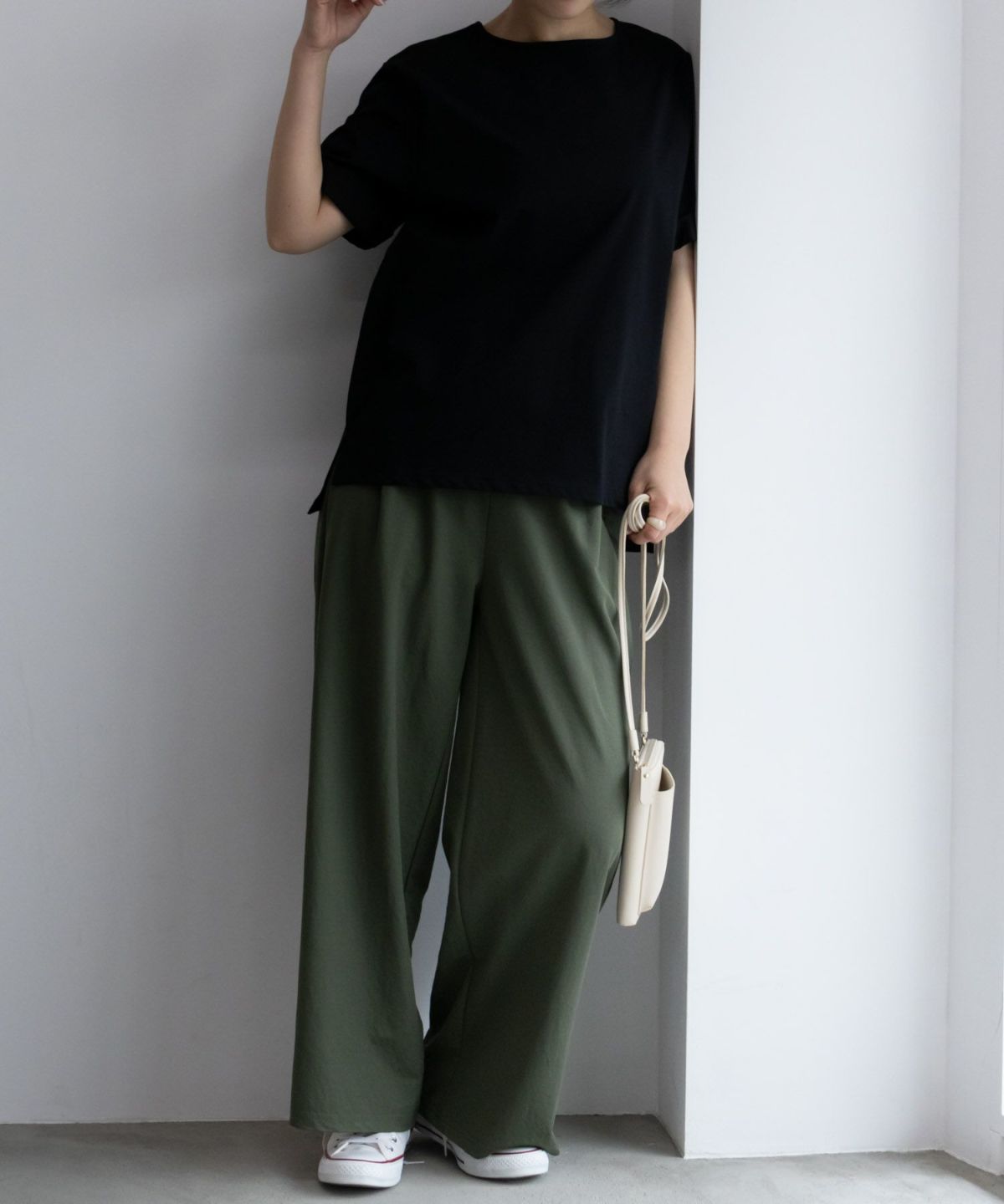 NAVY SARARI クール＆UVカットＴシャツ レディース ネコポス 対応商品