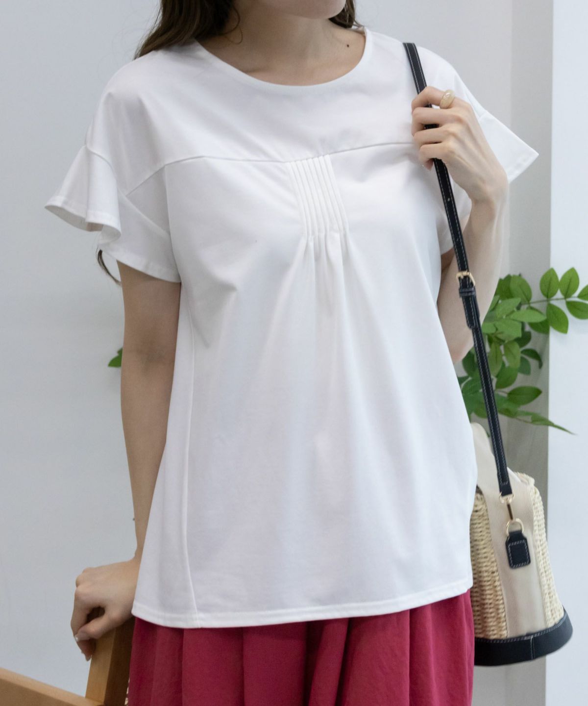 HusHusH フレアスリーブTシャツ レディース ネコポス 対応商品