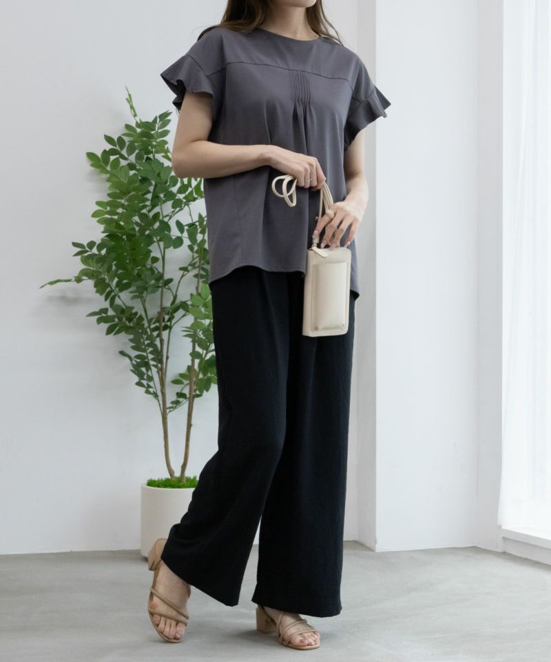 HusHusH  フレアスリーブTシャツ レディース メール便 対応商品商品画像-15