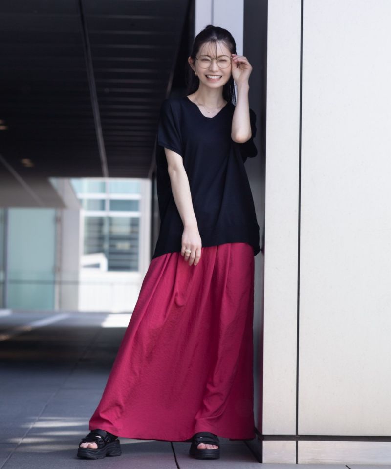 HusHusH  Vネックコクーンニット レディース商品画像-5