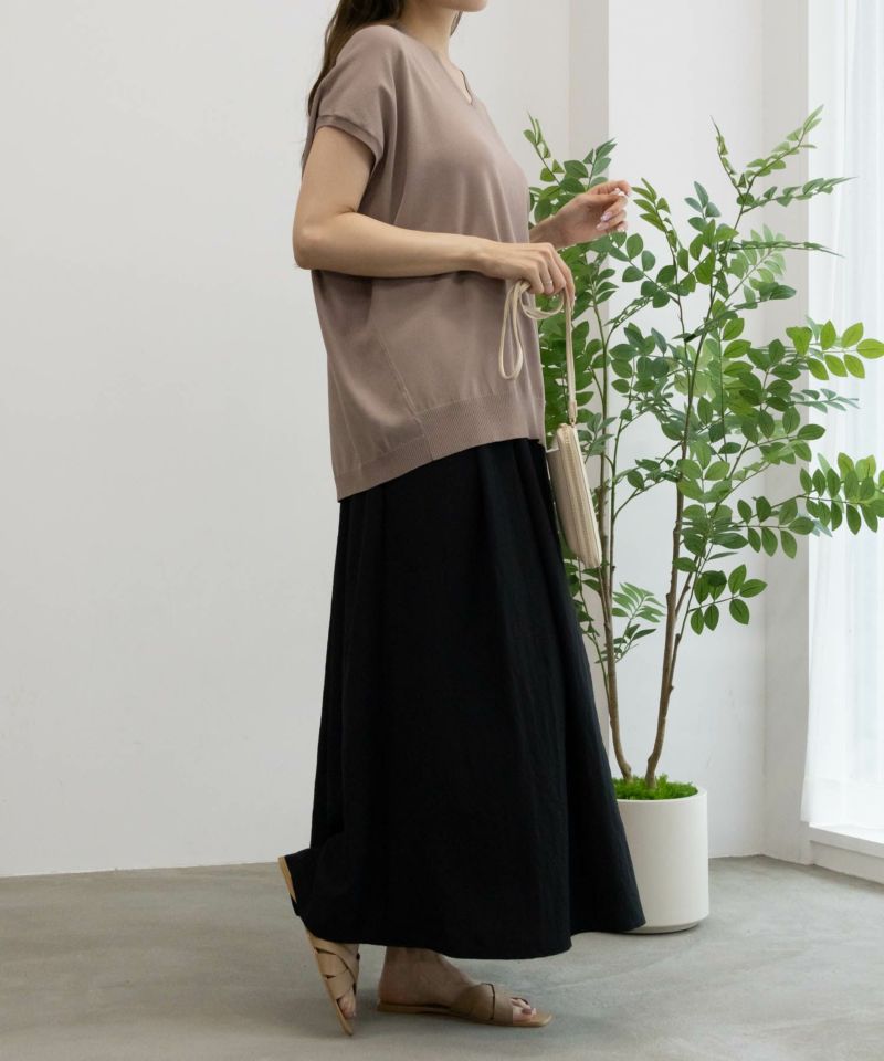 [期間限定価格]HusHusH  Vネックコクーンニット レディース商品画像-14