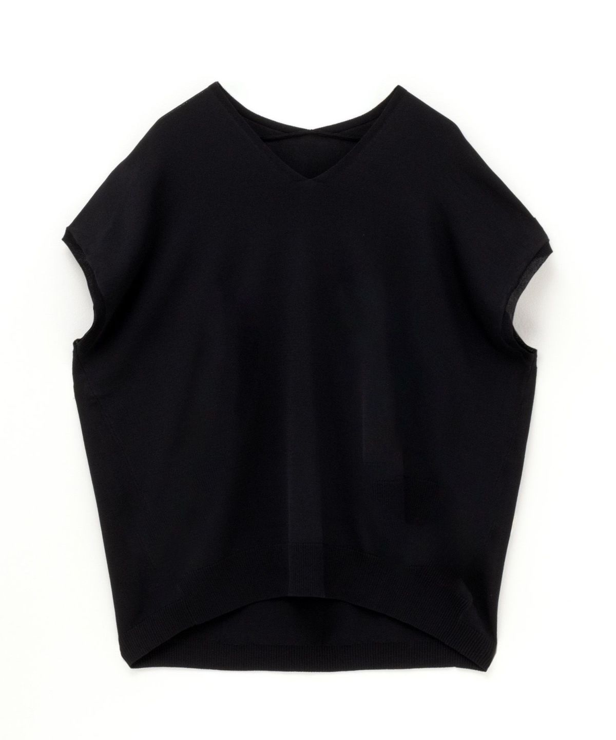 HusHusH Vネックコクーンニット レディース