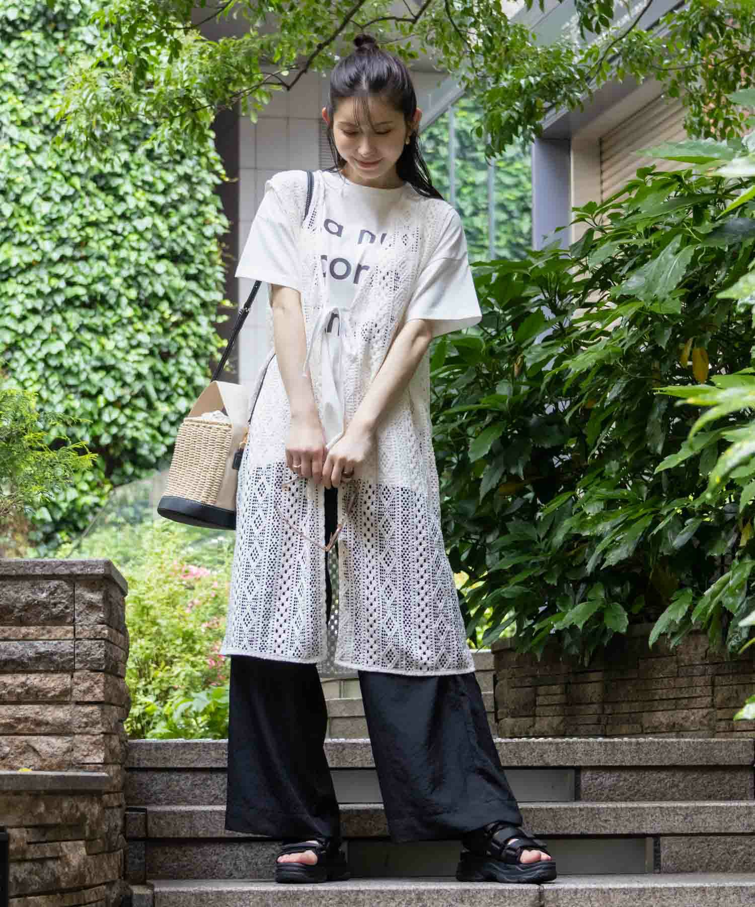 [期間限定価格]HusHusH  イージーワイドパンツ レディース商品画像-5