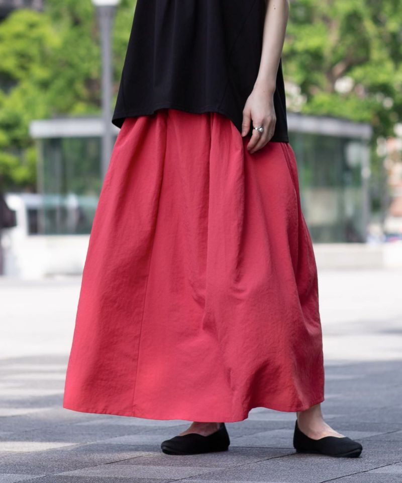 HusHusH リラックスマキシスカート レディース商品画像-2