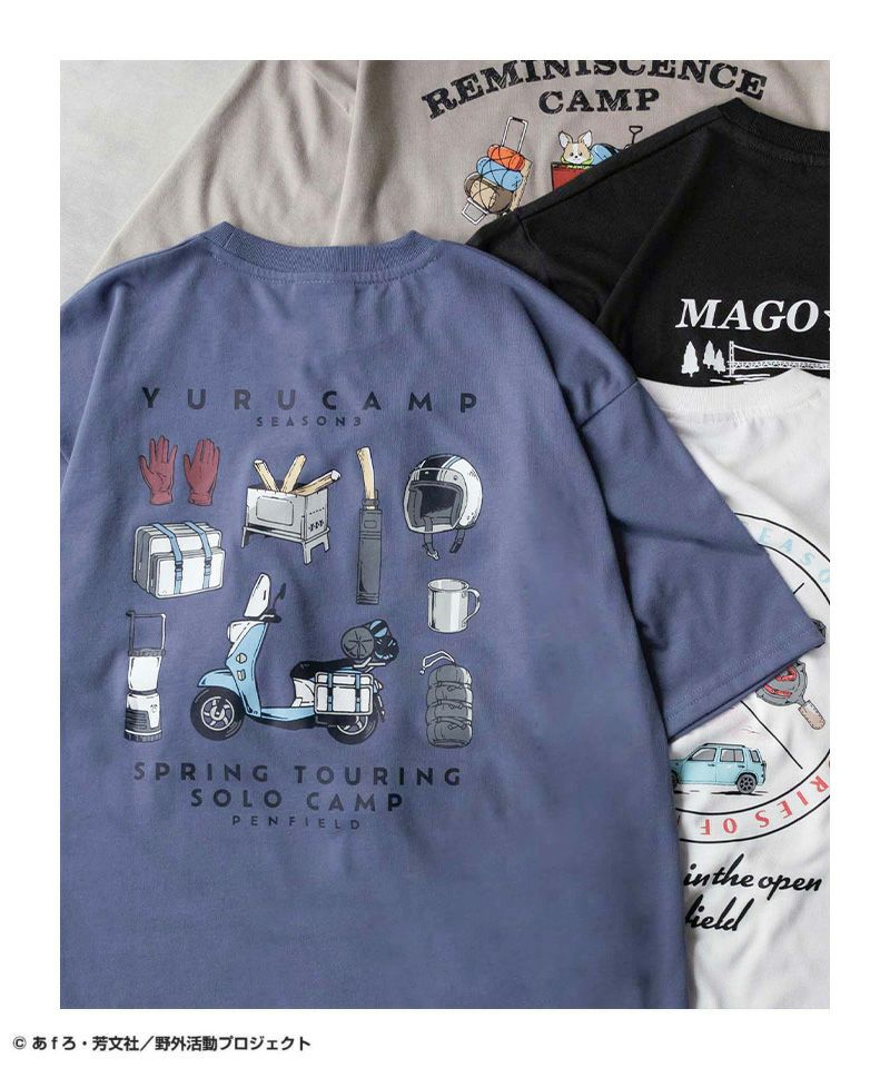 Penfield 「Penfield×ゆるキャン△ SEASON3」 リンTシャツ メンズ