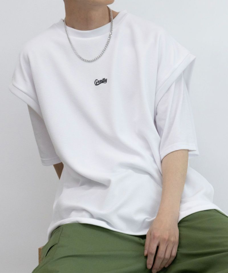 NOBLE PRODUCT  梨地アンサンブルベスト メンズ商品画像-1
