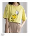 PEANUTS SNOOPY ゆるシルエットTシャツ レディース ネコポス 対応商品