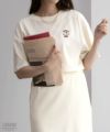 PEANUTS SNOOPY ゆるシルエットTシャツ レディース ネコポス 対応商品