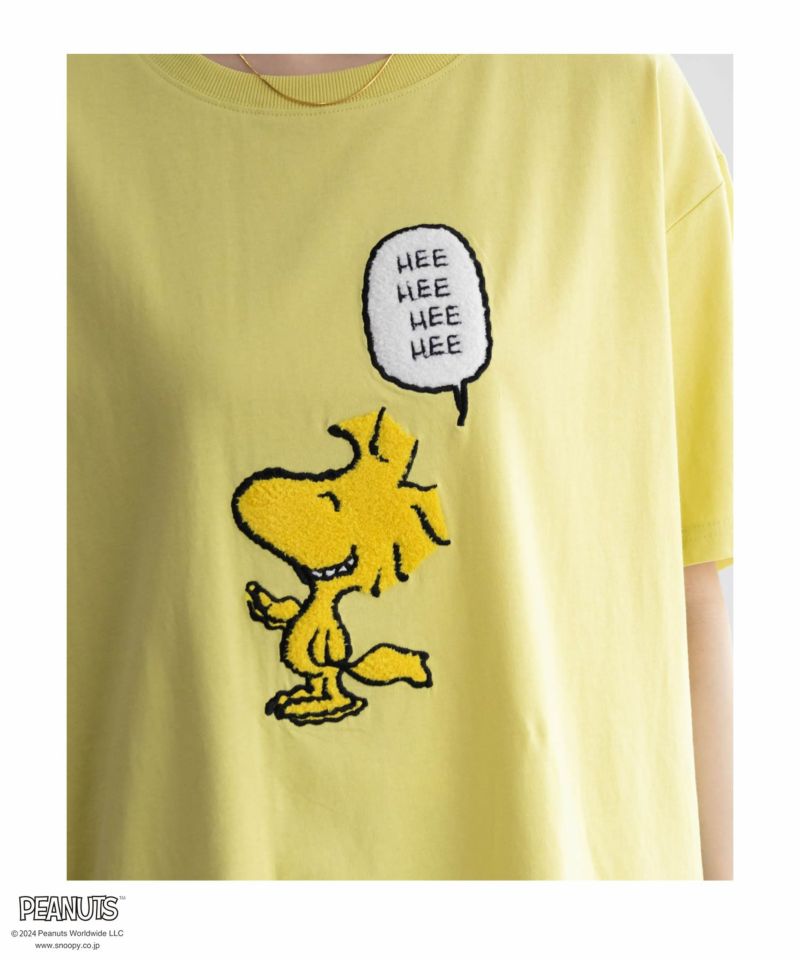PEANUTS SNOOPY ゆるシルエットTシャツ レディース