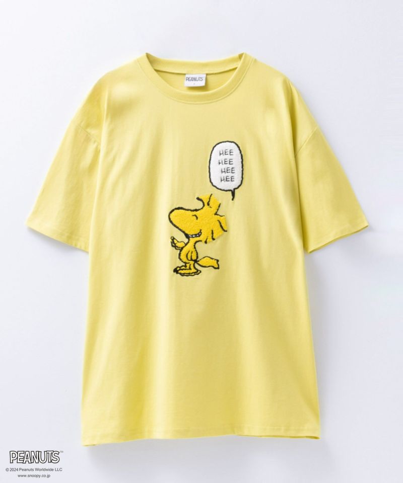 PEANUTS SNOOPY ゆるシルエットTシャツ レディース