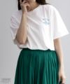 PEANUTS SNOOPY 前後差スリット入りTシャツ レディース ネコポス 対応商品