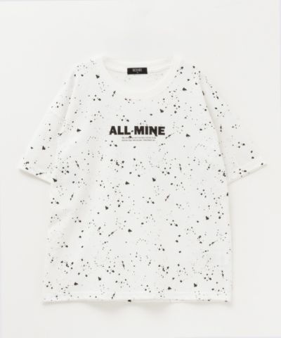 RICH MIX  飛ばしプリントビッグTシャツ キッズ ネコポス 対応商品