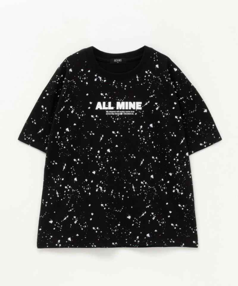 RICH MIX  飛ばしプリントビッグTシャツ キッズ メール便 対応商品商品画像-3