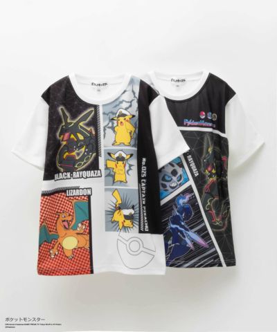 ポケットモンスター 半袖プリントＴシャツ キッズ ネコポス 対応商品