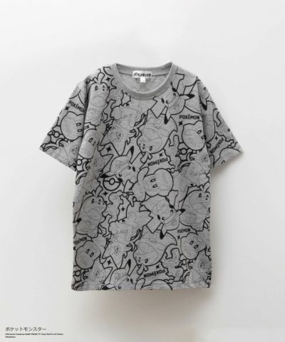 ポケットモンスター 半袖プリントＴシャツ キッズ ネコポス 対応商品