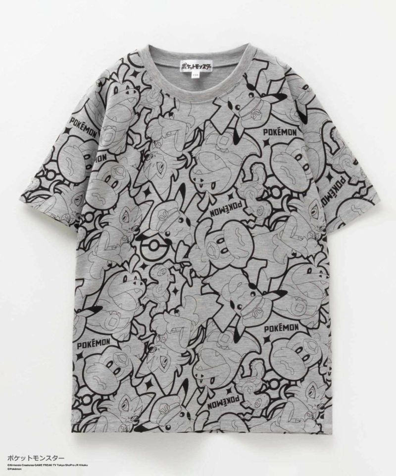ポケットモンスター 半袖プリントＴシャツ キッズ ネコポス 対応商品商品画像-2