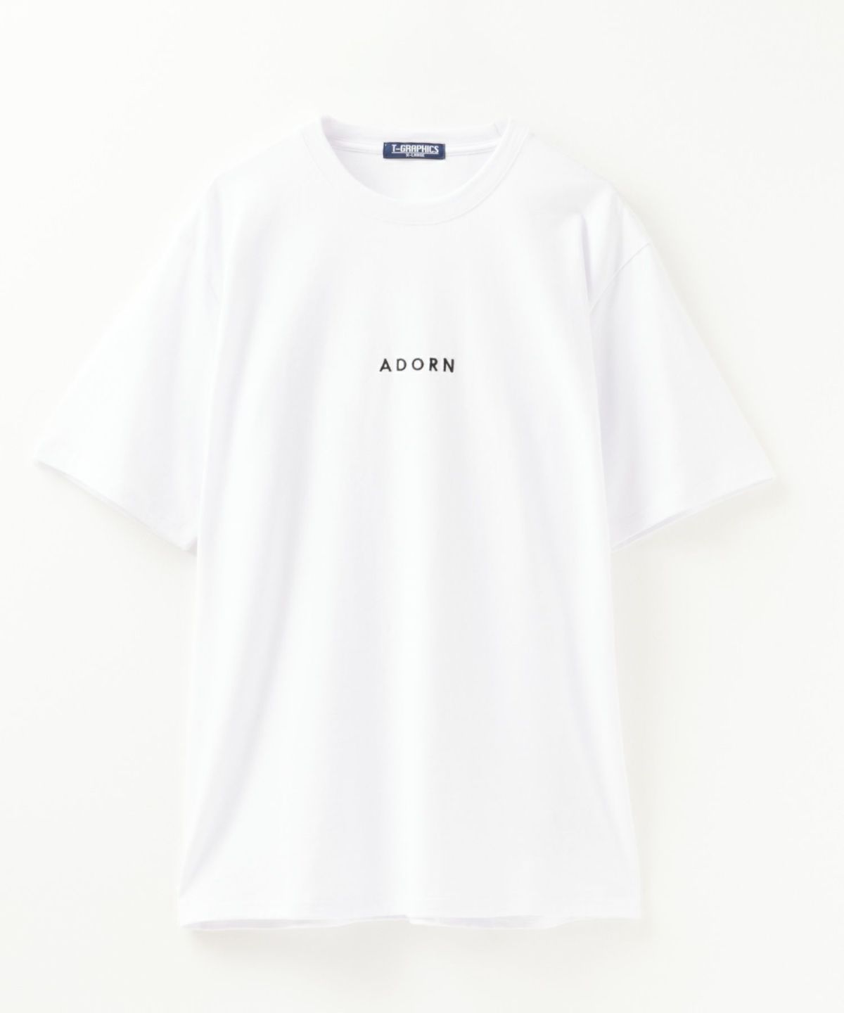 T-GRAPHICS ロゴ刺繍半袖Tシャツ メンズ ネコポス 対応商品