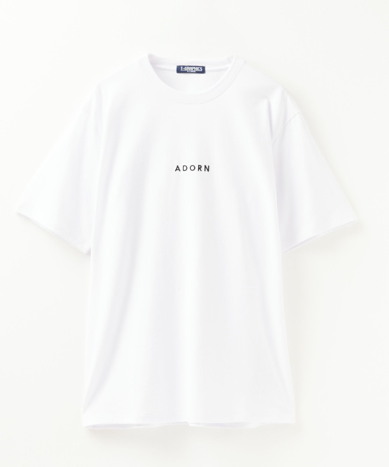 T-GRAPHICS ロゴ刺繍半袖Tシャツ メンズ メール便 対応商品商品サムネイル-5