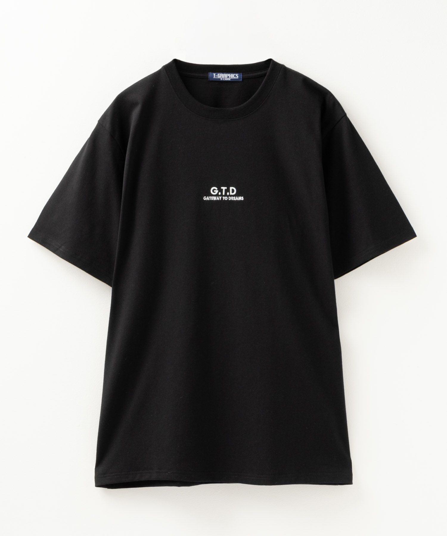 T-GRAPHICS ロゴ刺繍半袖Tシャツ メンズ メール便 対応商品商品サムネイル-7