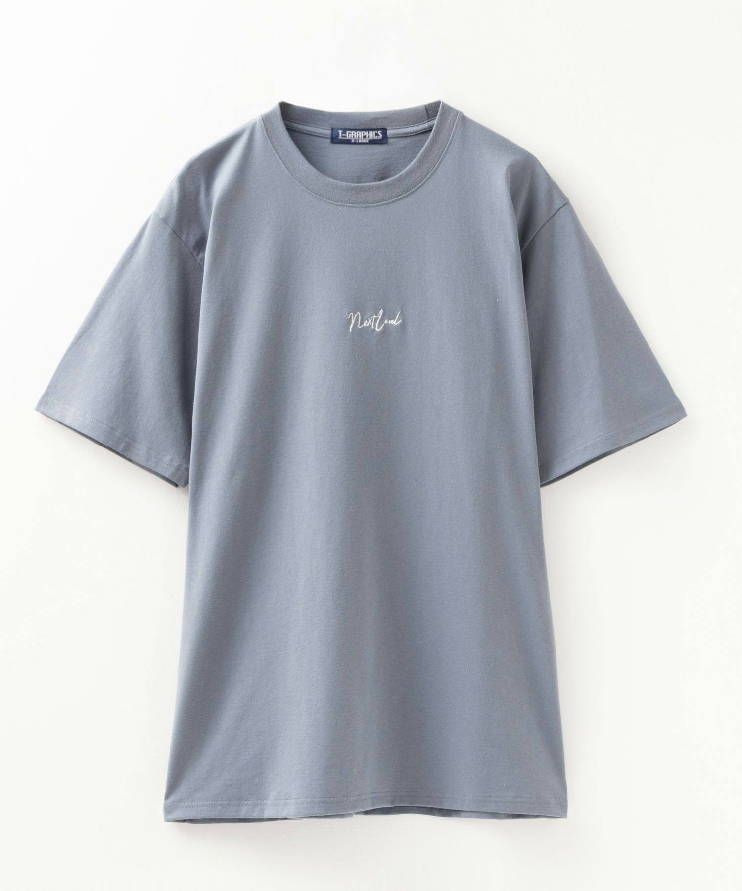 T-GRAPHICS  ロゴ刺繍半袖Tシャツ メンズ メール便 対応商品商品サムネイル-9