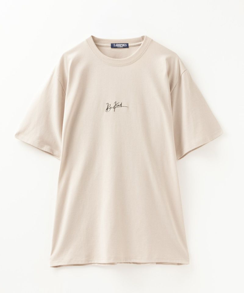 T-GRAPHICS ロゴ刺繍半袖Tシャツ メンズ メール便 対応商品商品画像-11