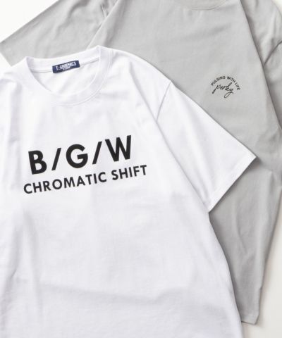 T-GRAPHICS  ロゴプリント半袖Tシャツ メンズ ネコポス 対応商品