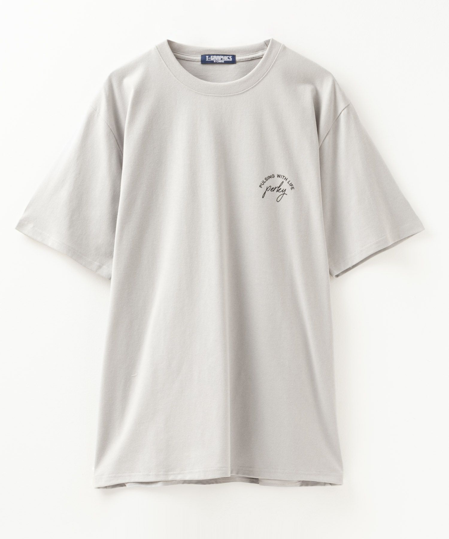 T-GRAPHICS  ロゴプリント半袖Tシャツ メンズ メール便 対応商品商品画像-7
