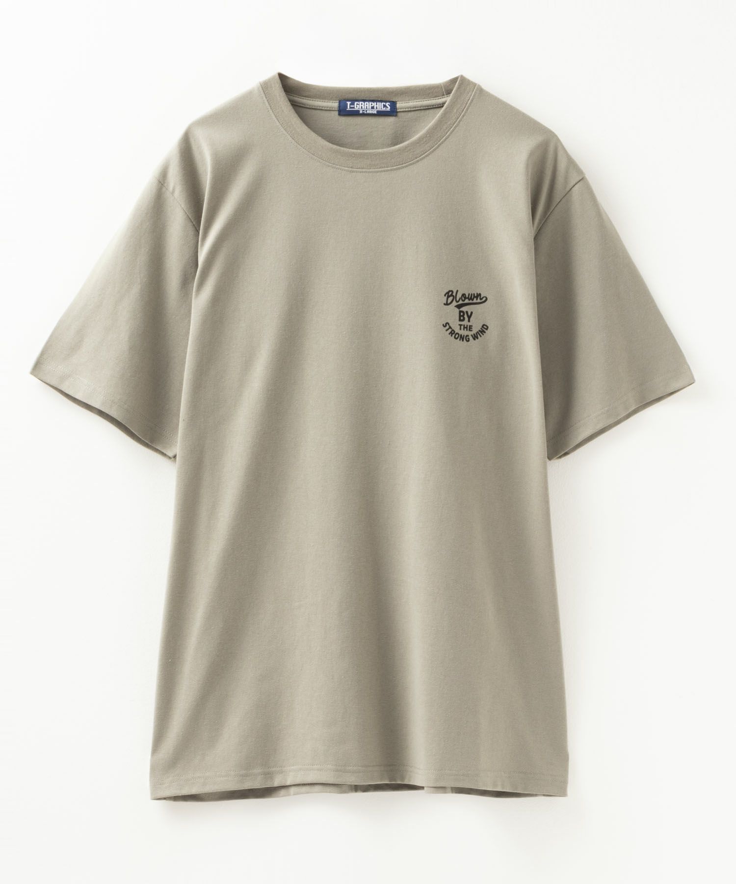 T-GRAPHICS  ロゴプリント半袖Tシャツ メンズ メール便 対応商品商品画像-11