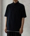 NAVY FIT メッシュポロシャツ メンズ