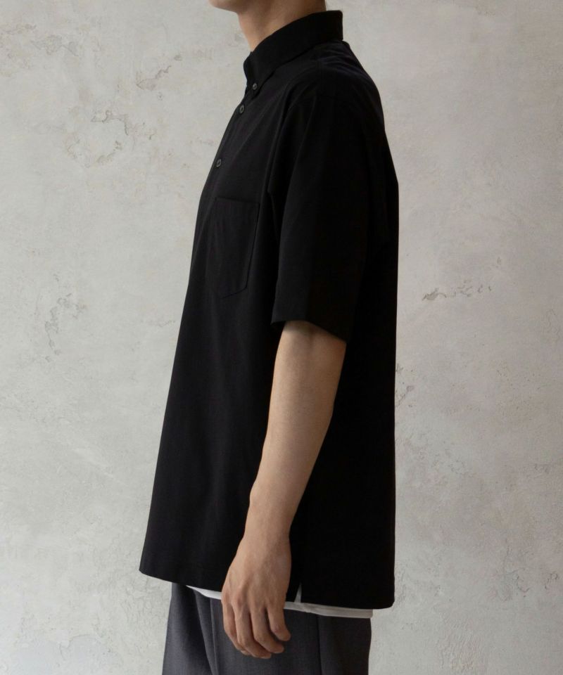 NAVY FIT メッシュポロシャツ メンズ