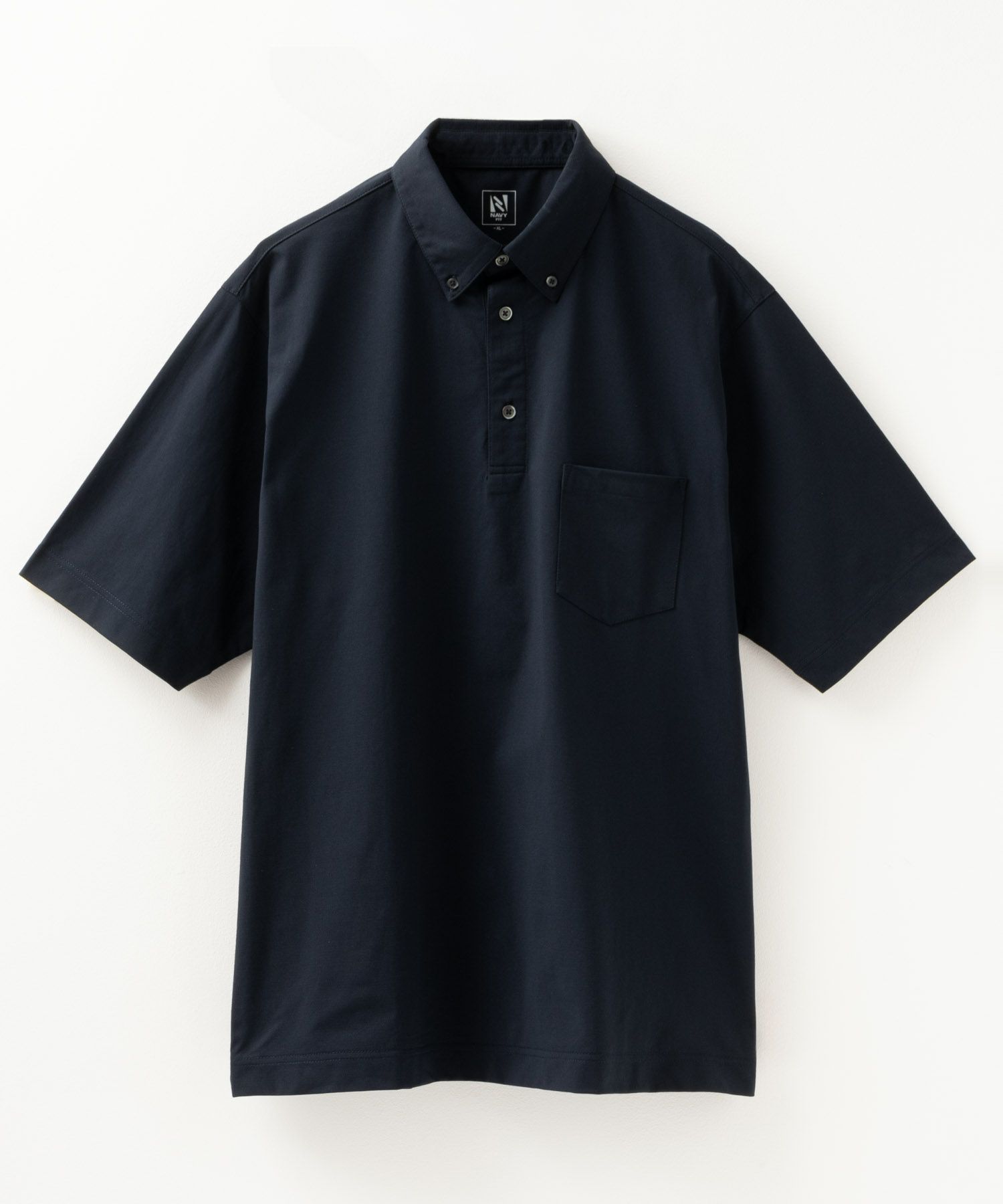 NAVY FIT  メッシュポロシャツ メンズ商品画像-15