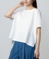 NAVY SARARI レギュラー丈Tシャツ レディース ネコポス 対応商品