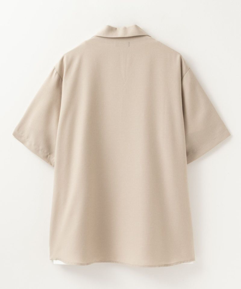 NAVY SARARI 麻調シャツ アンサンブル メンズ商品画像-19