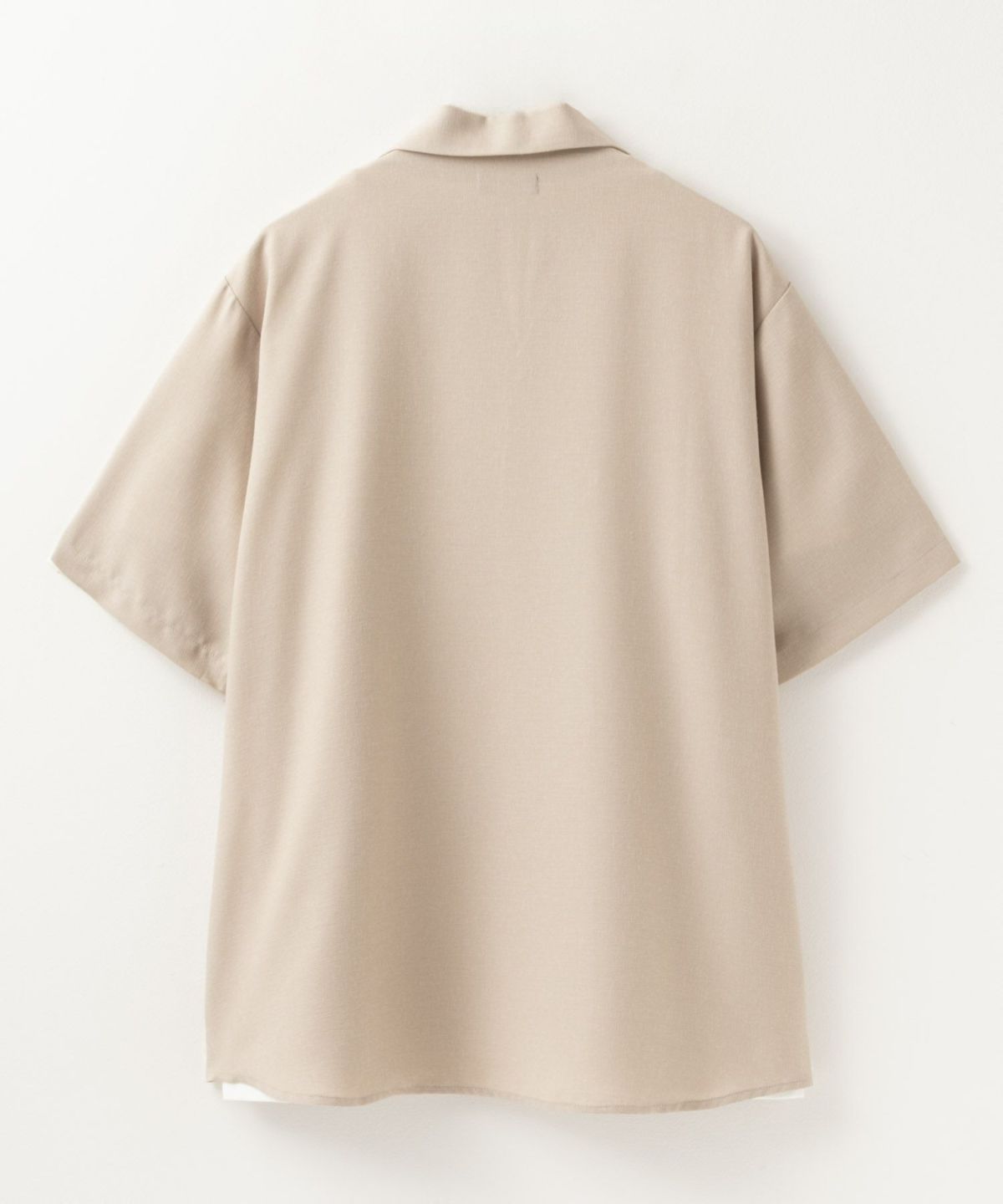 NAVY 麻調シャツ アンサンブル メンズ