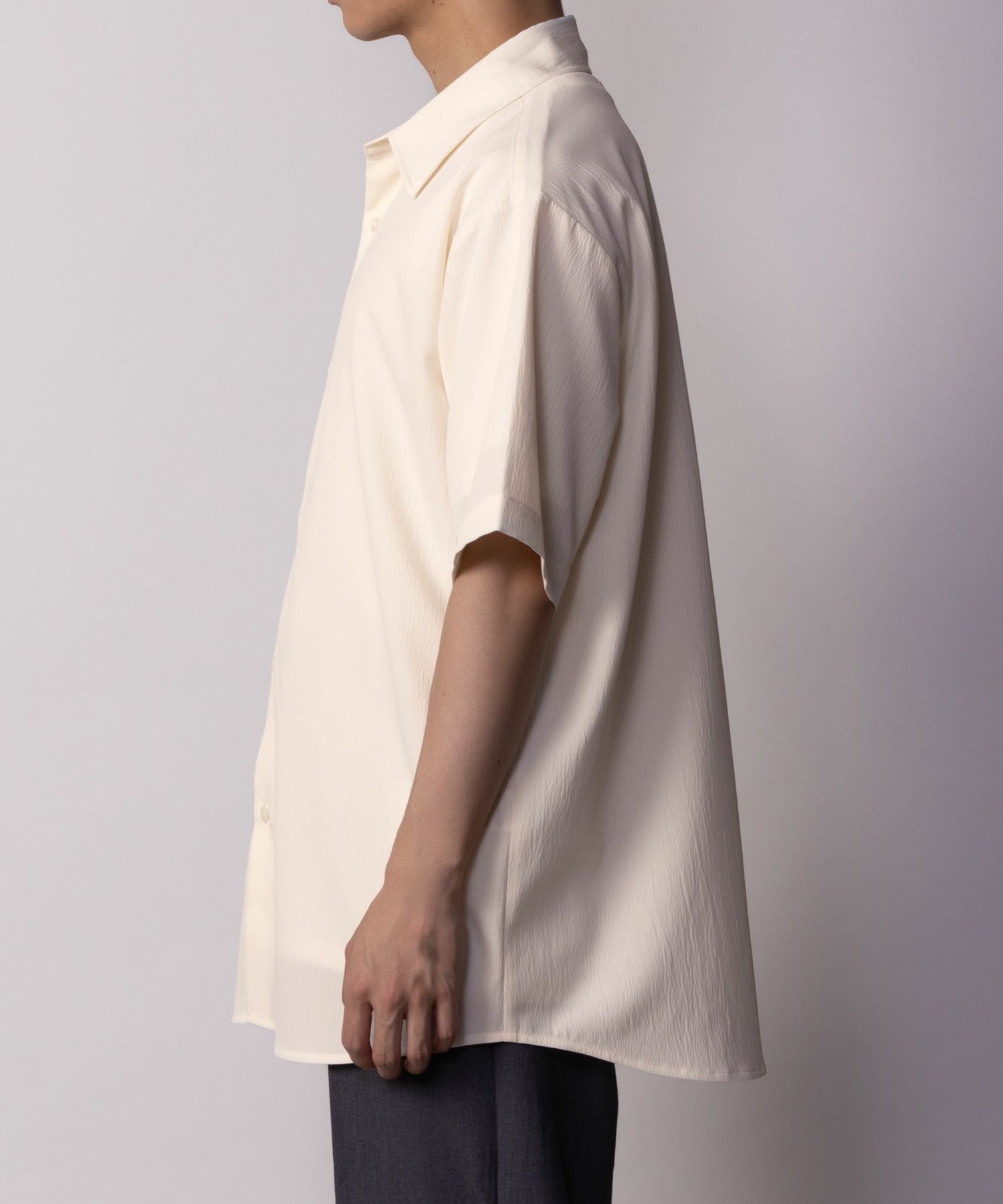 NAVY SARARI 楊柳シャツ アンサンブル メンズ商品サムネイル-8